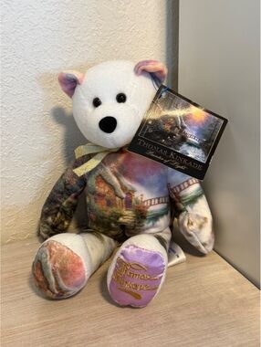 Thomas Kinkade Painter of Light Small Bear Plush